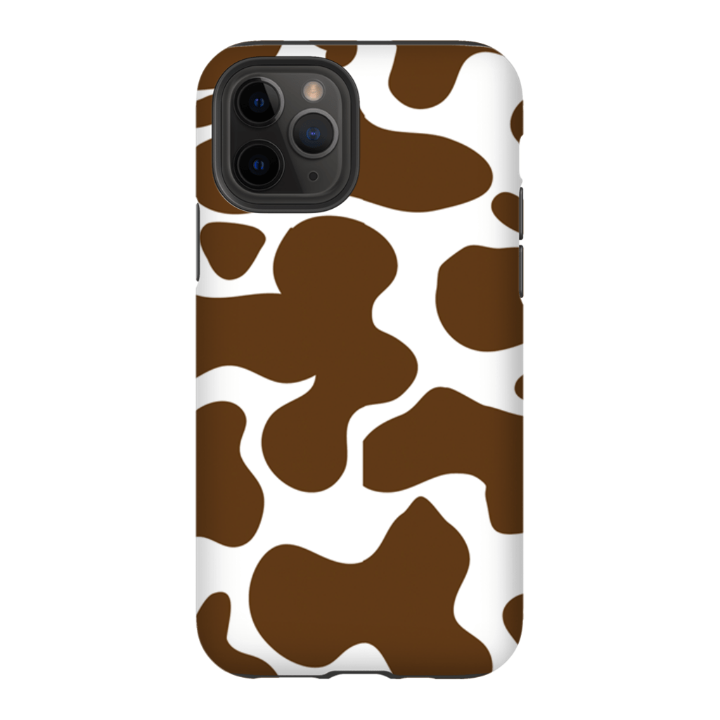Cowhide Brown Phone Cases - GearHaus