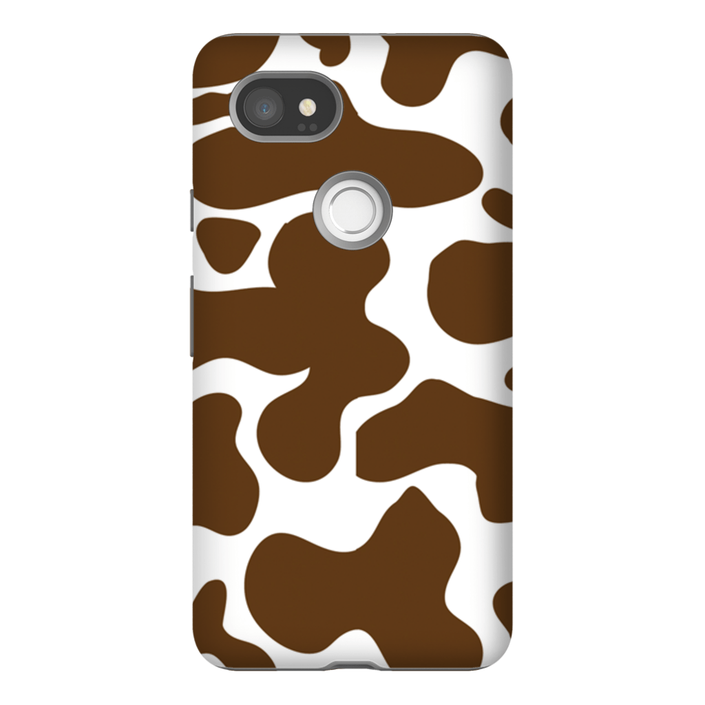 Cowhide Brown Phone Cases - GearHaus