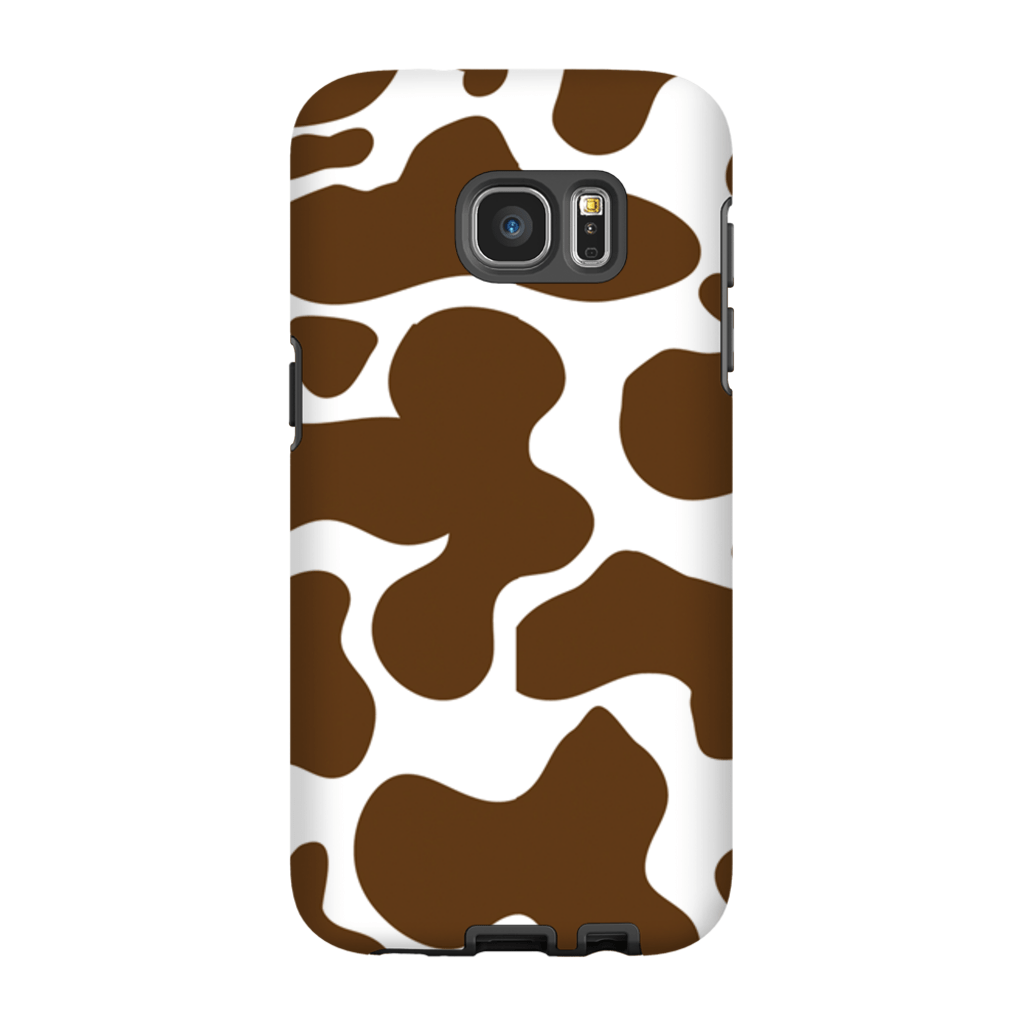 Cowhide Brown Phone Cases - GearHaus