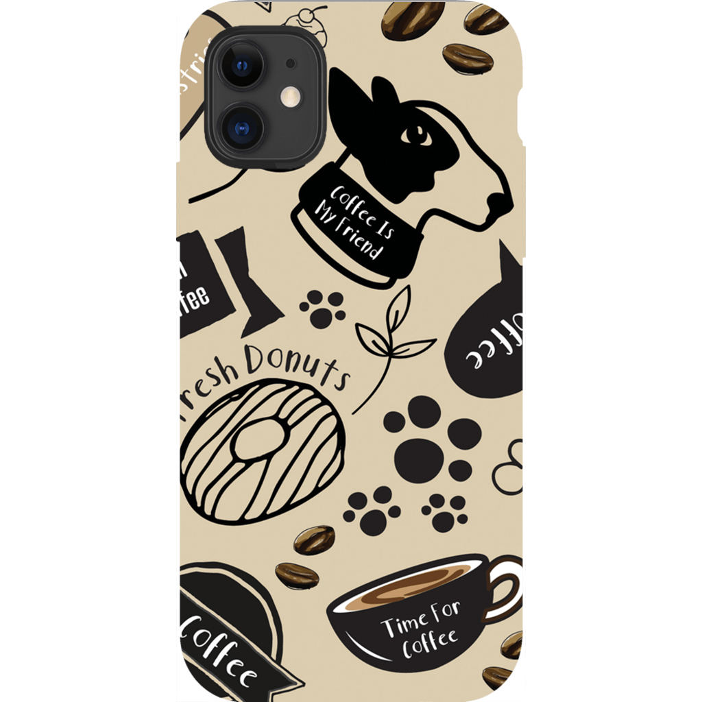 Caffeinated Canine Phone Cases - GearHaus