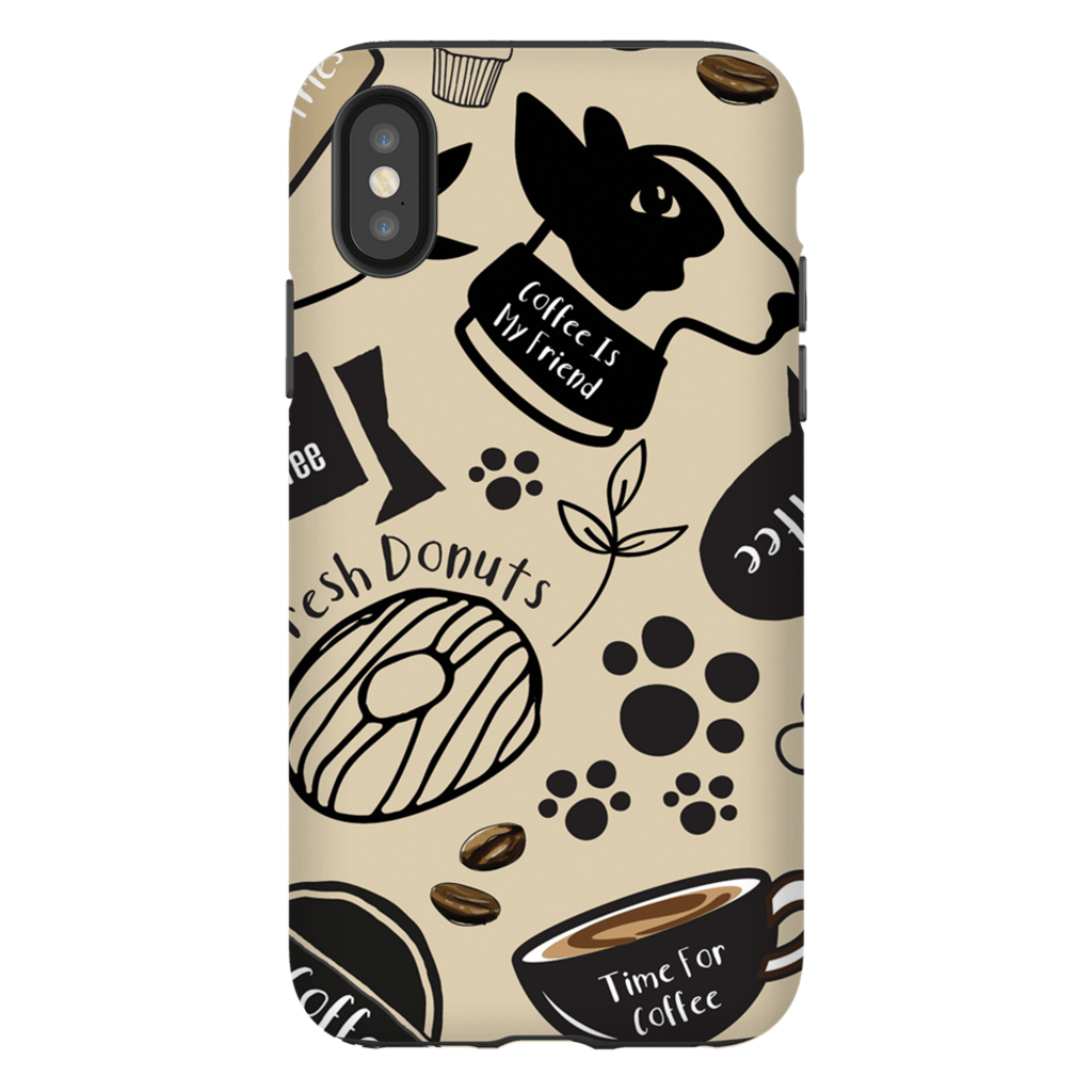 Caffeinated Canine Phone Cases - GearHaus