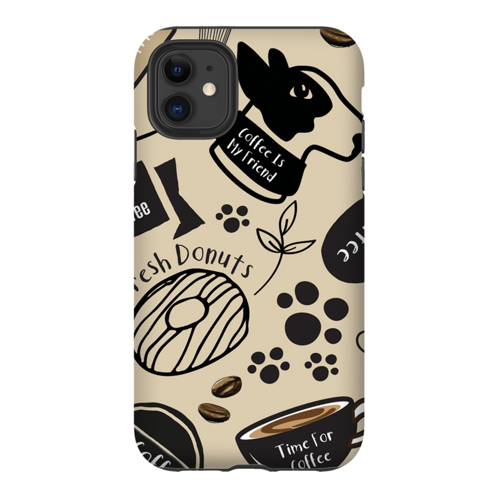 Caffeinated Canine Phone Cases - GearHaus