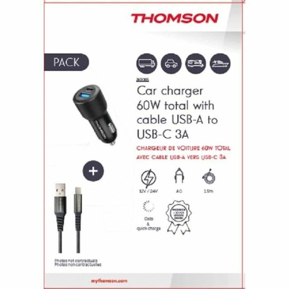 Wall Charger Thomson - GearHaus
