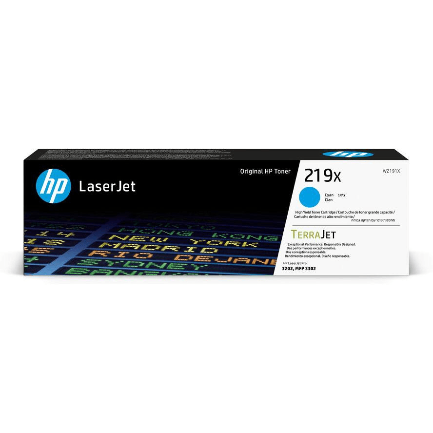 Toner HP 219X Toner Cartridge W2191X modrý (cyan) (W2191X) - GearHaus