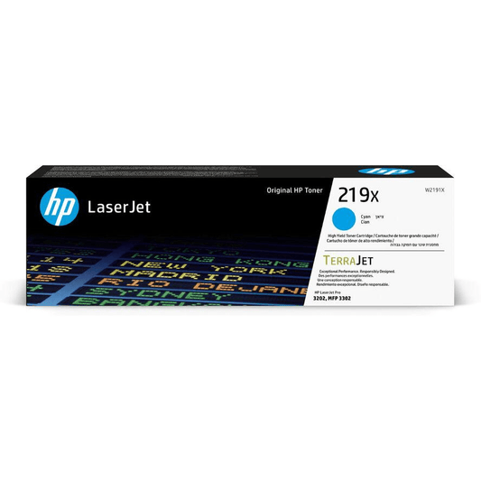 Toner HP 219X Toner Cartridge W2191X modrý (cyan) (W2191X) - GearHaus