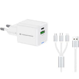 Wall Charger Conceptronic 120550403101 White Black 33 W - GearHaus