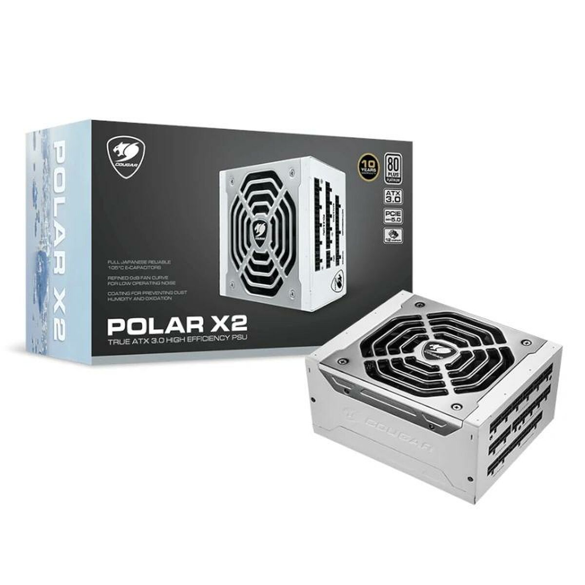 Power supply Cougar Polar X2 1200 W 80 PLUS Platinum - GearHaus