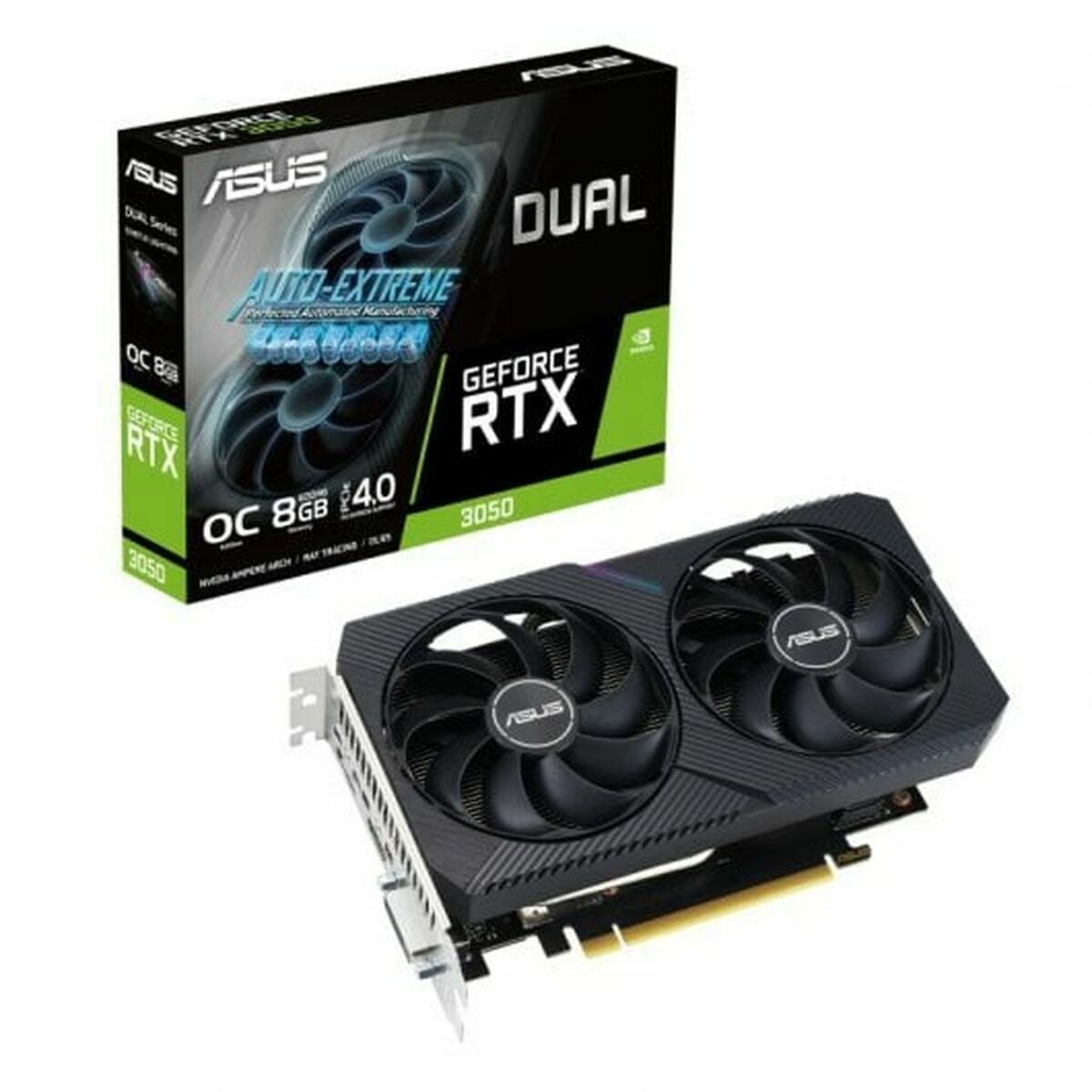 Graphics card Asus Nvidia GeForce RTX 3050 8 GB GDDR6 - GearHaus