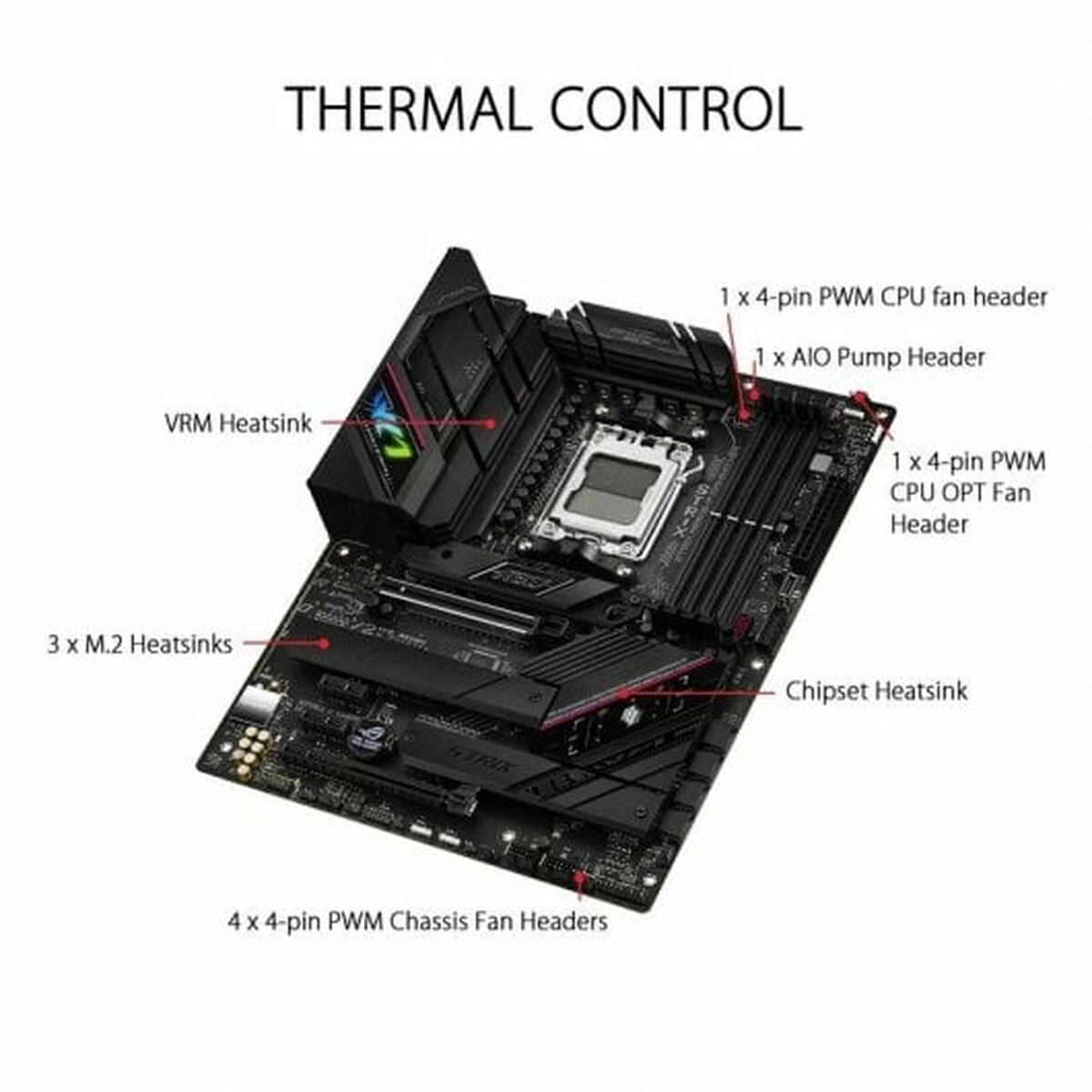 Motherboard Asus AMD AM5 AMD AMD B650 - GearHaus