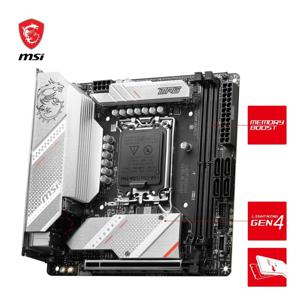 Motherboard MSI LGA 1700 - GearHaus