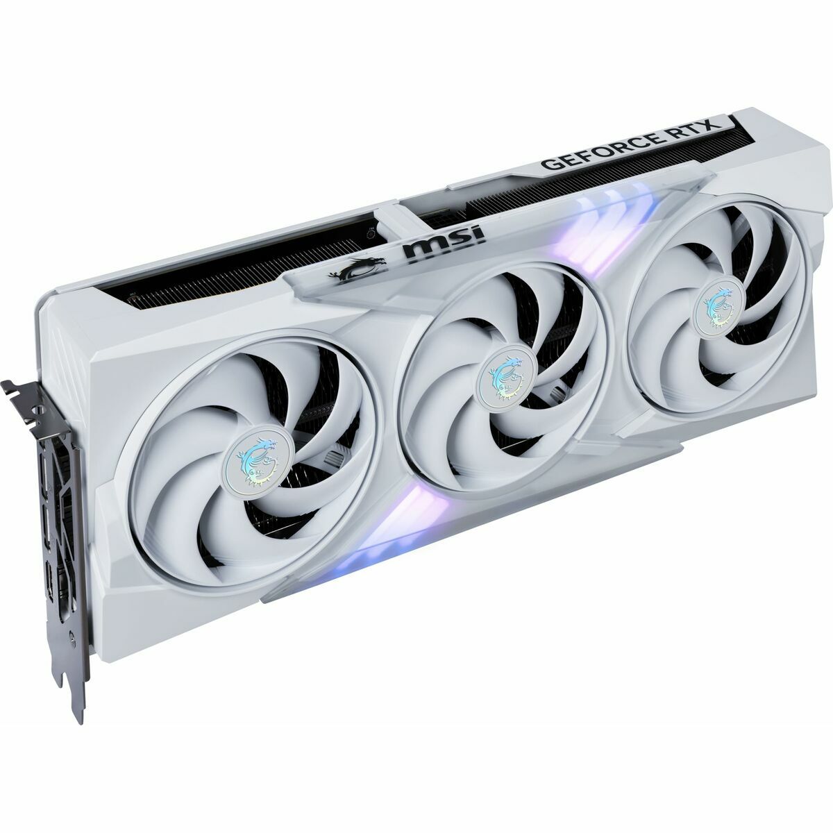 Graphics card MSI GEFORCE RTX 5070 12G GAMING TRIO OC WHITE nvidia geforce rtx 5070 12 GB GDDR6X - GearHaus