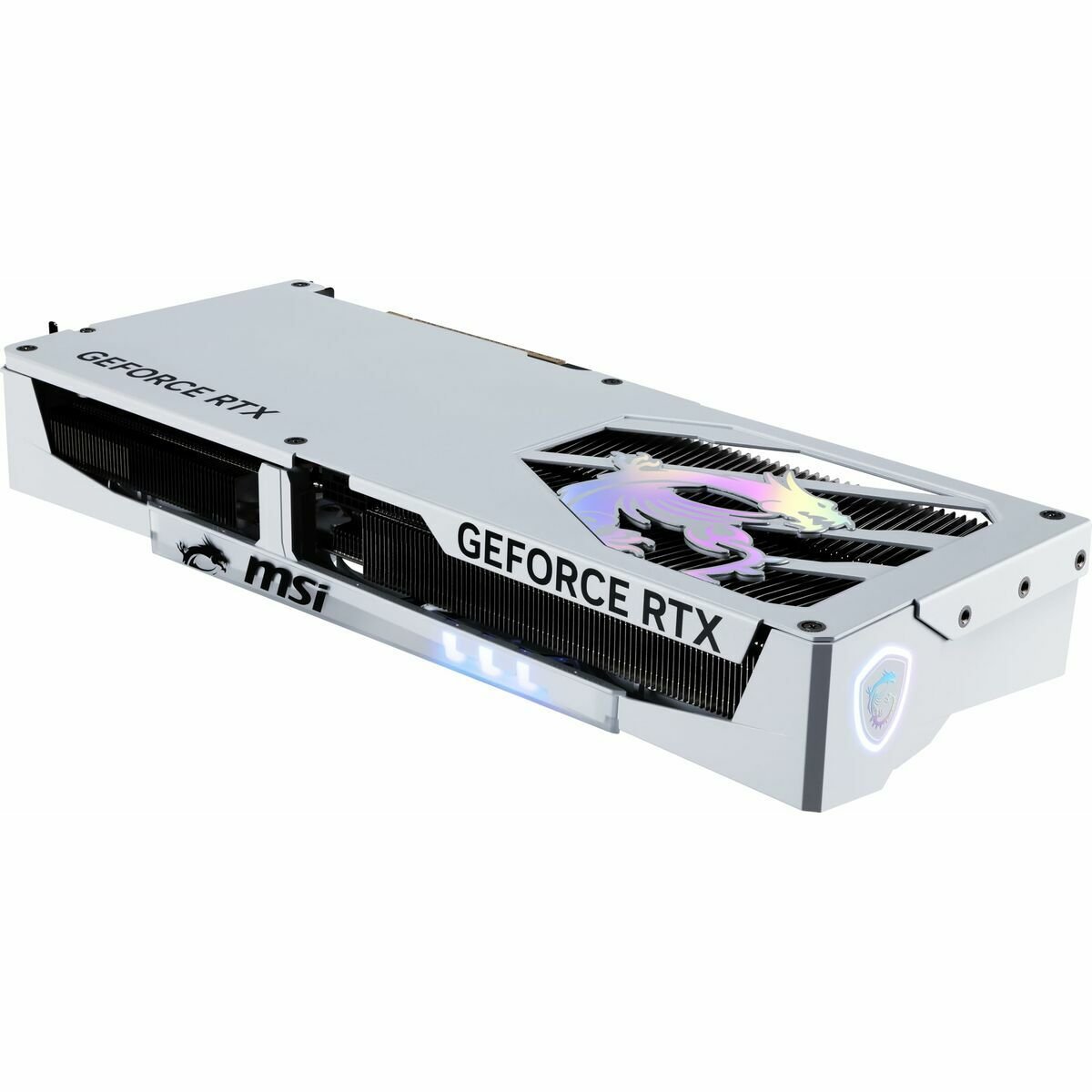 Graphics card MSI GEFORCE RTX 5070 12G GAMING TRIO OC WHITE nvidia geforce rtx 5070 12 GB GDDR6X - GearHaus