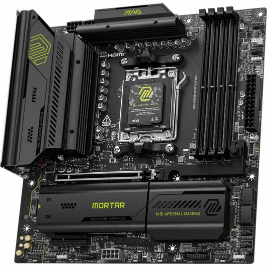 Motherboard MSI MAG B850M MORTAR WIFI AMD AM5 - GearHaus