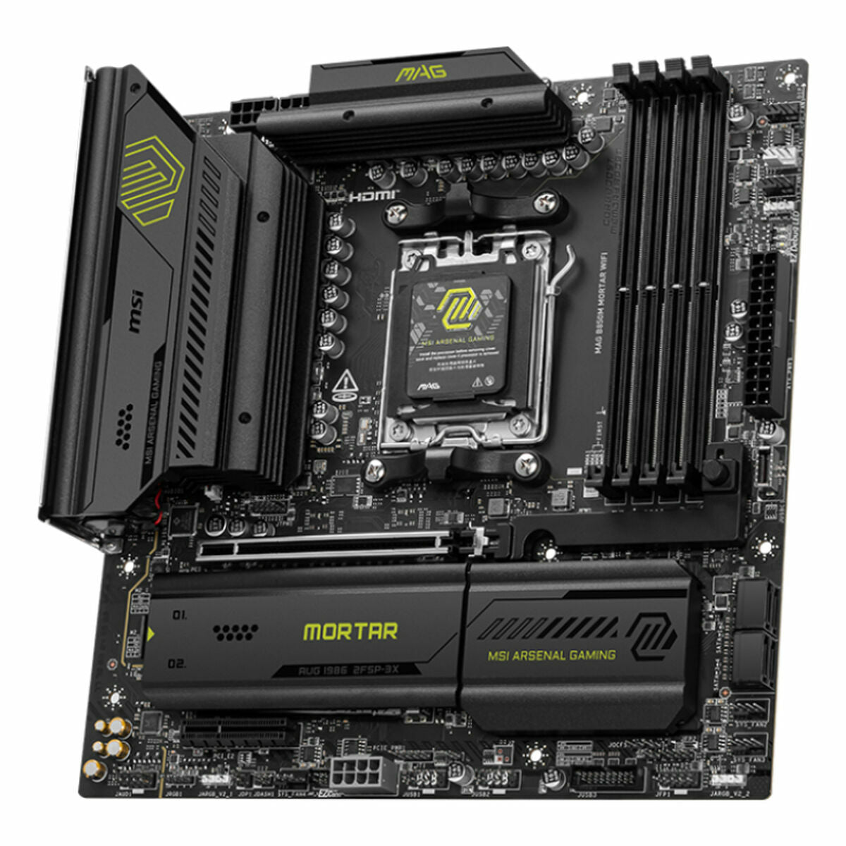 Motherboard MSI MAG B850M MORTAR WIFI AMD AM5 - GearHaus