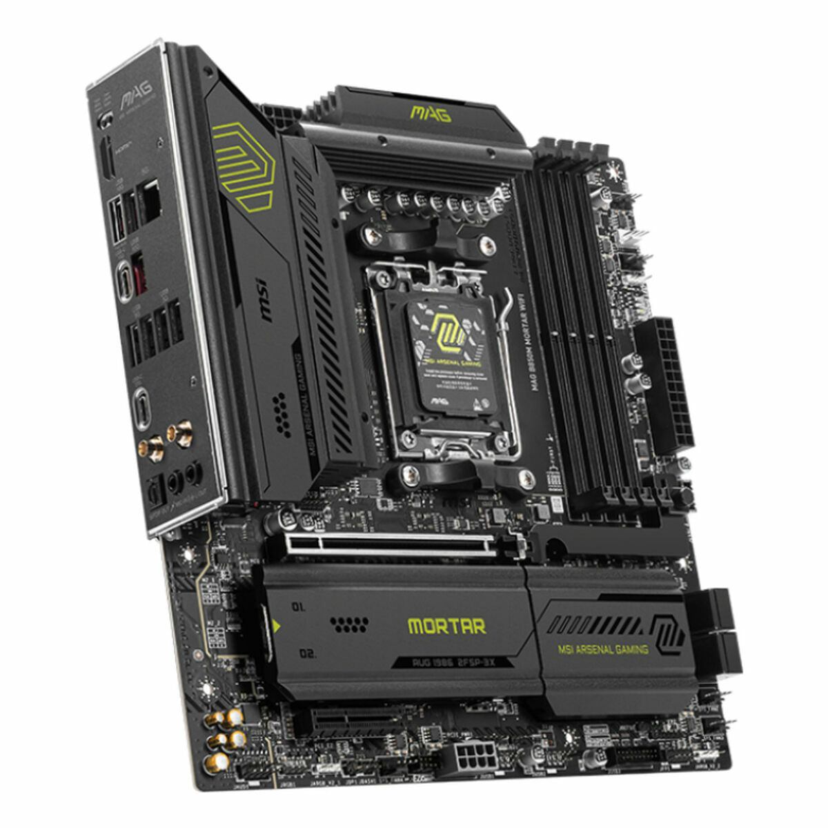 Motherboard MSI MAG B850M MORTAR WIFI AMD AM5 - GearHaus