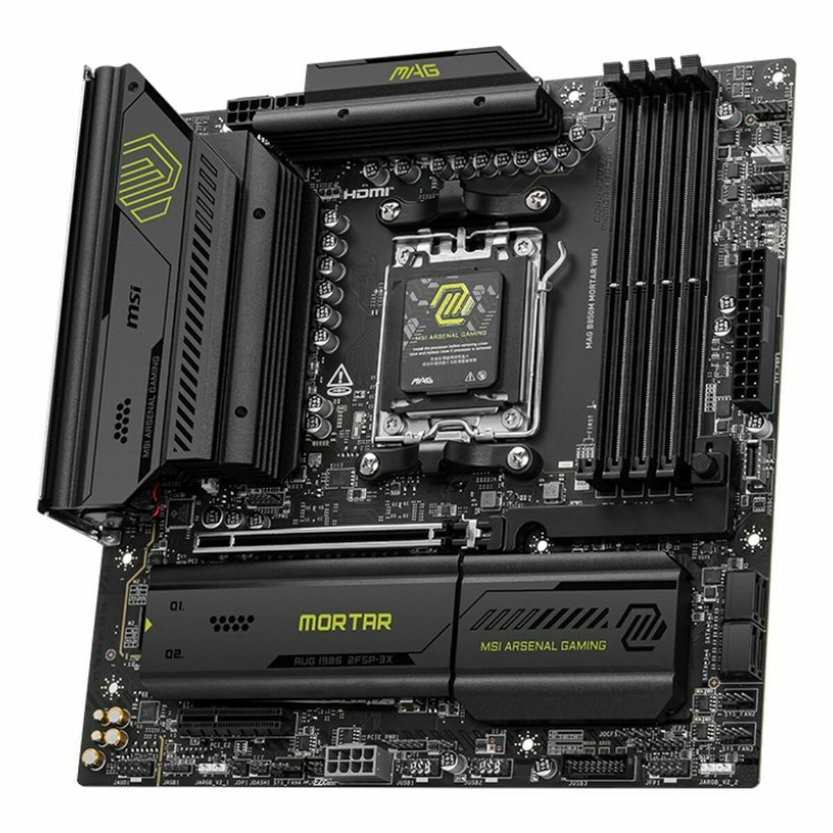 Motherboard MSI MAG B850M MORTAR WIFI AMD AM5 - GearHaus