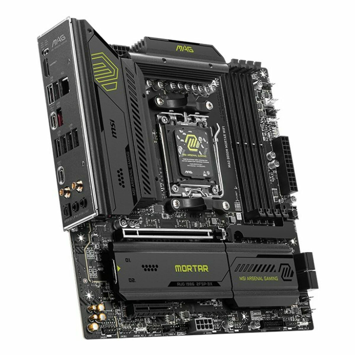Motherboard MSI MAG B850M MORTAR WIFI AMD AM5 - GearHaus