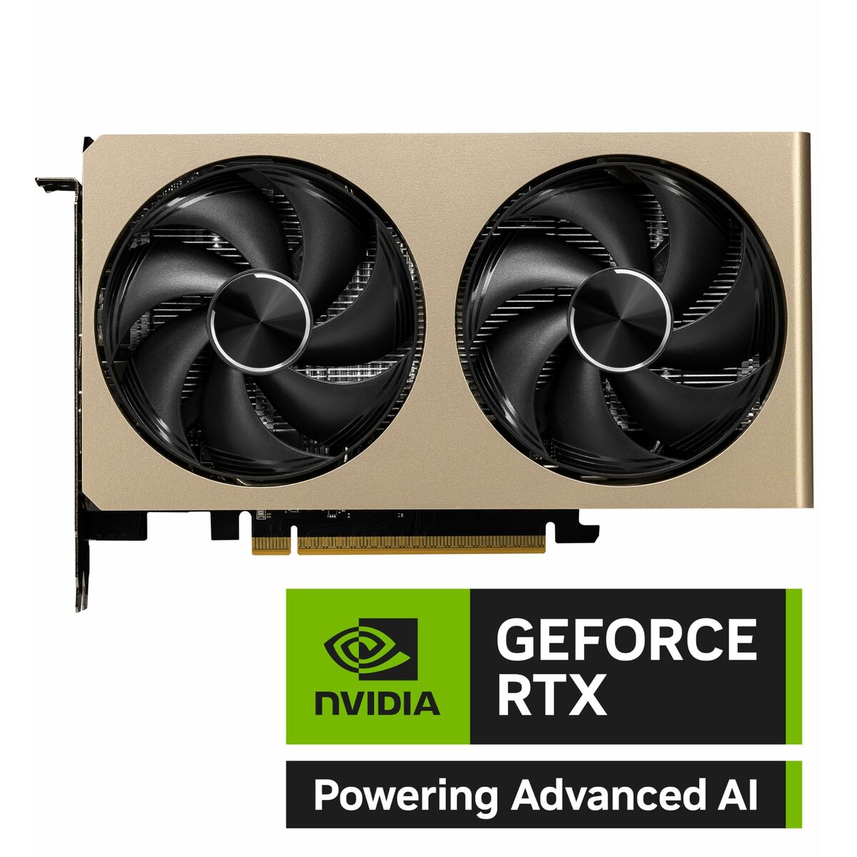 Graphics card MSI GEFORCE RTX 5060 8G INSPIRE 2X OC 8 GB GEFORCE RTX 5060 GDDR6X GDDR7 - GearHaus