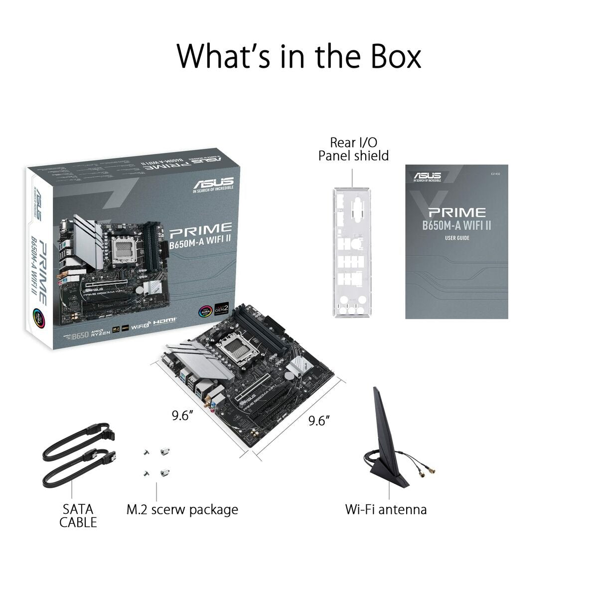 Motherboard Asus AMD AM5 AMD AMD B650 - GearHaus