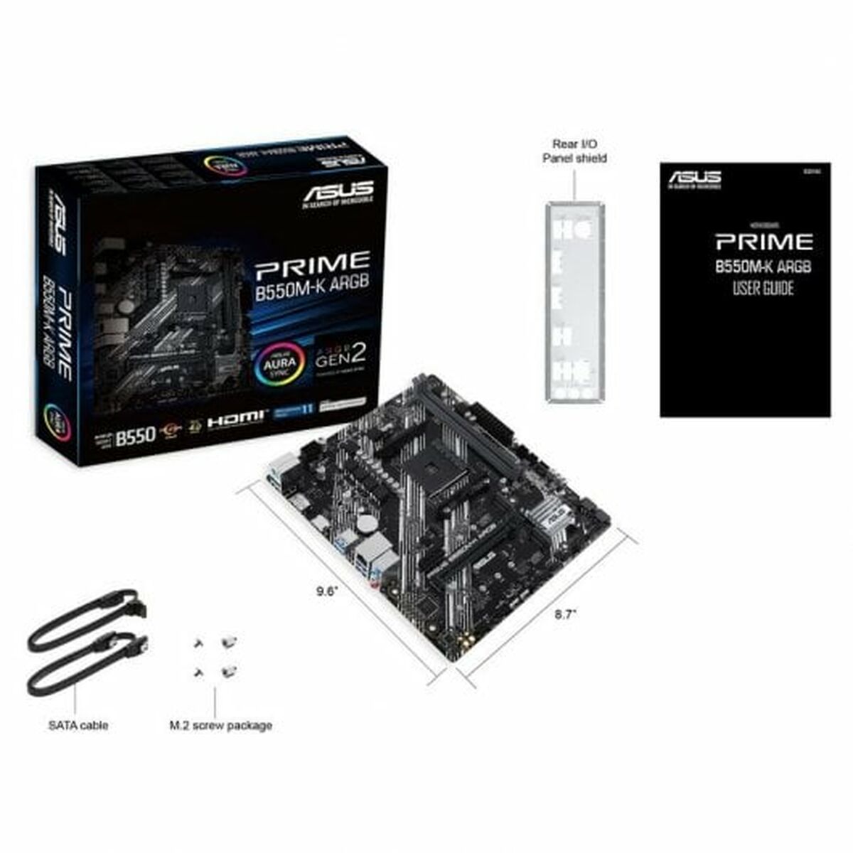 Motherboard Asus AMD AM4 AMD B550 AMD - GearHaus
