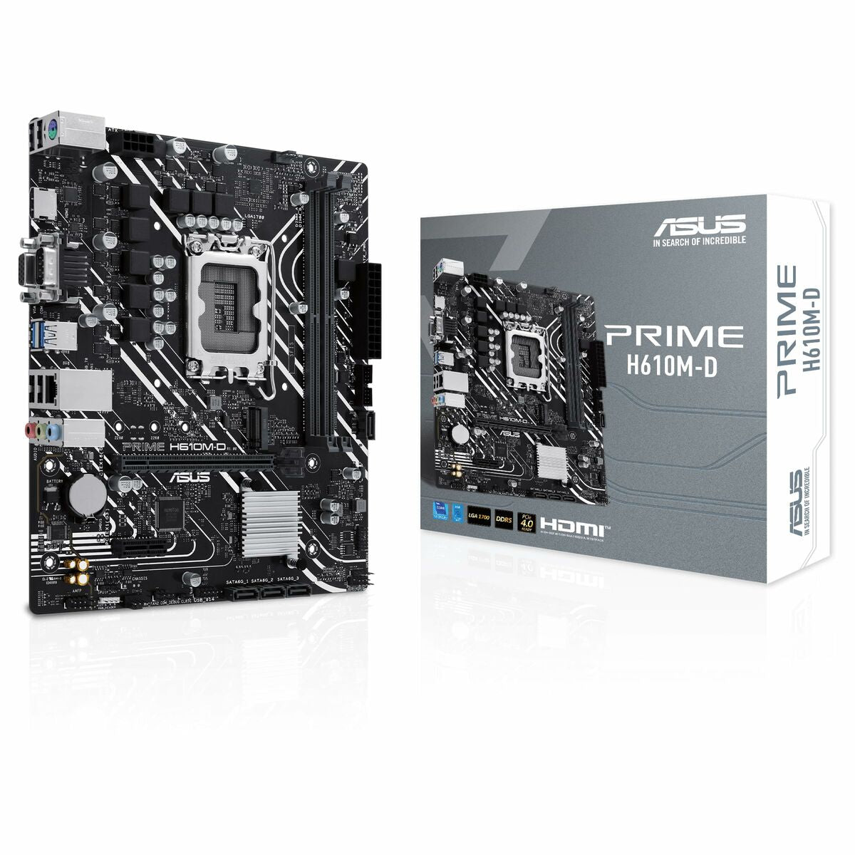 Motherboard Asus PRIME H610M - D H610 LGA 1700 - GearHaus