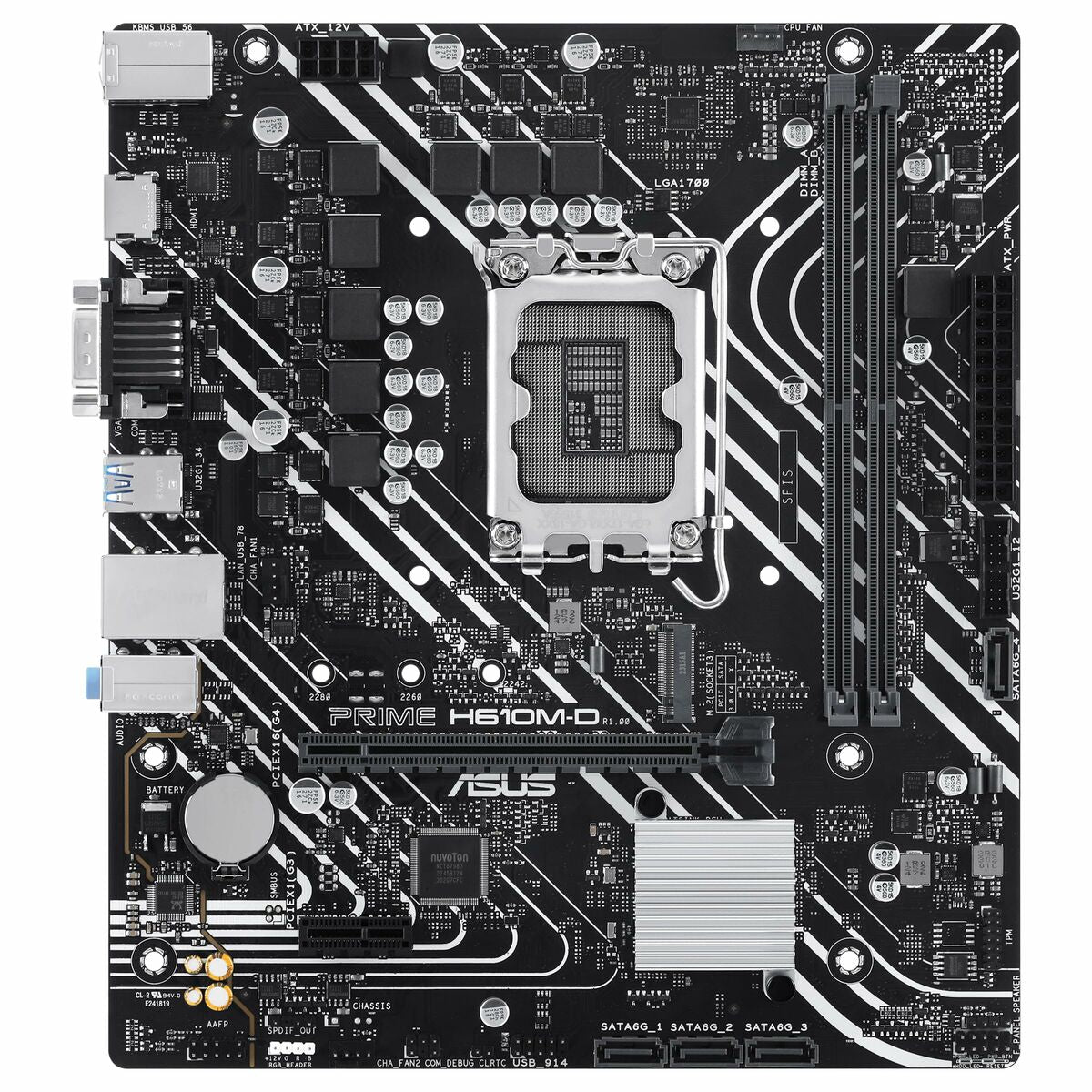 Motherboard Asus PRIME H610M - D H610 LGA 1700 - GearHaus