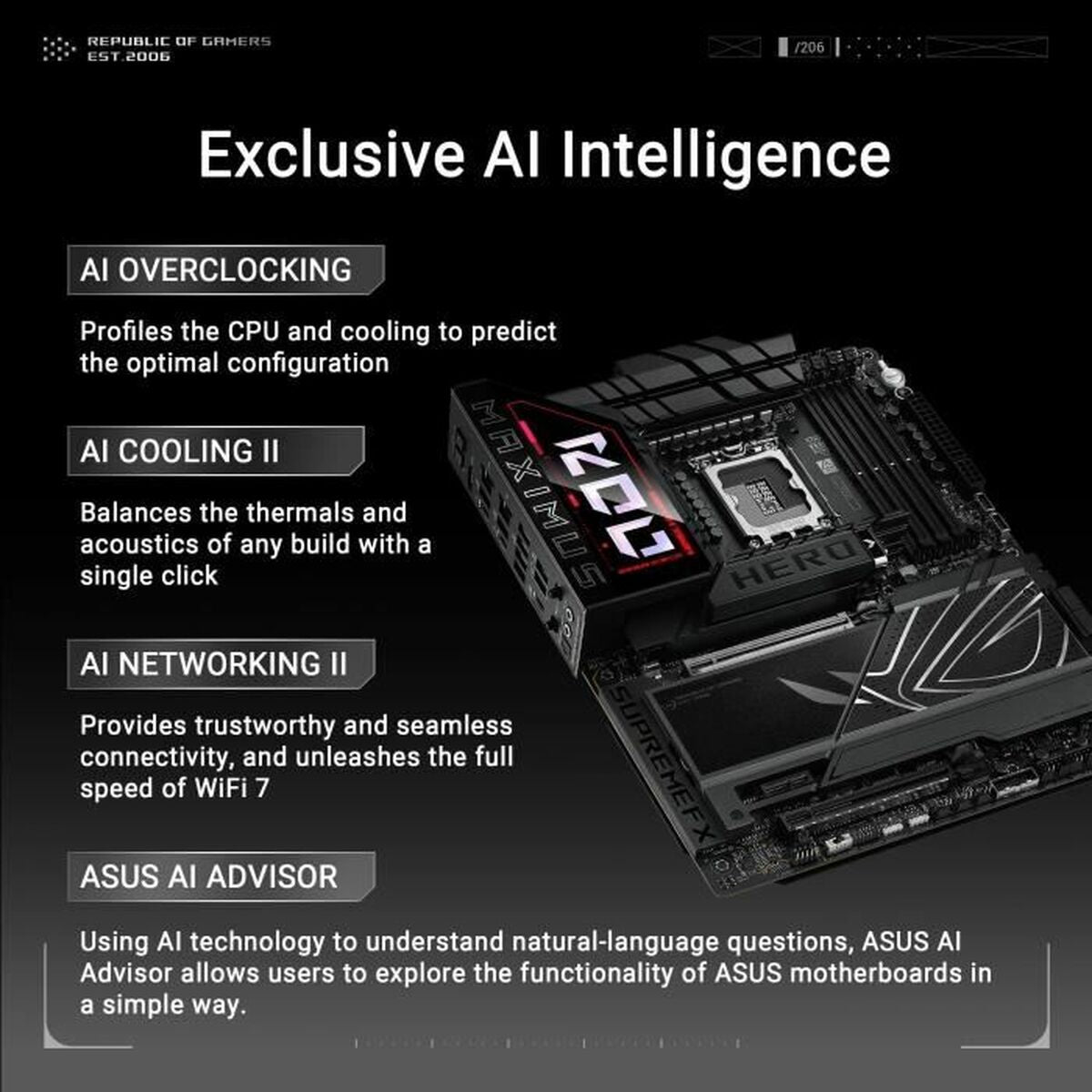 Motherboard Asus MAXIMUS Z890 HERO LGA 1851 - GearHaus