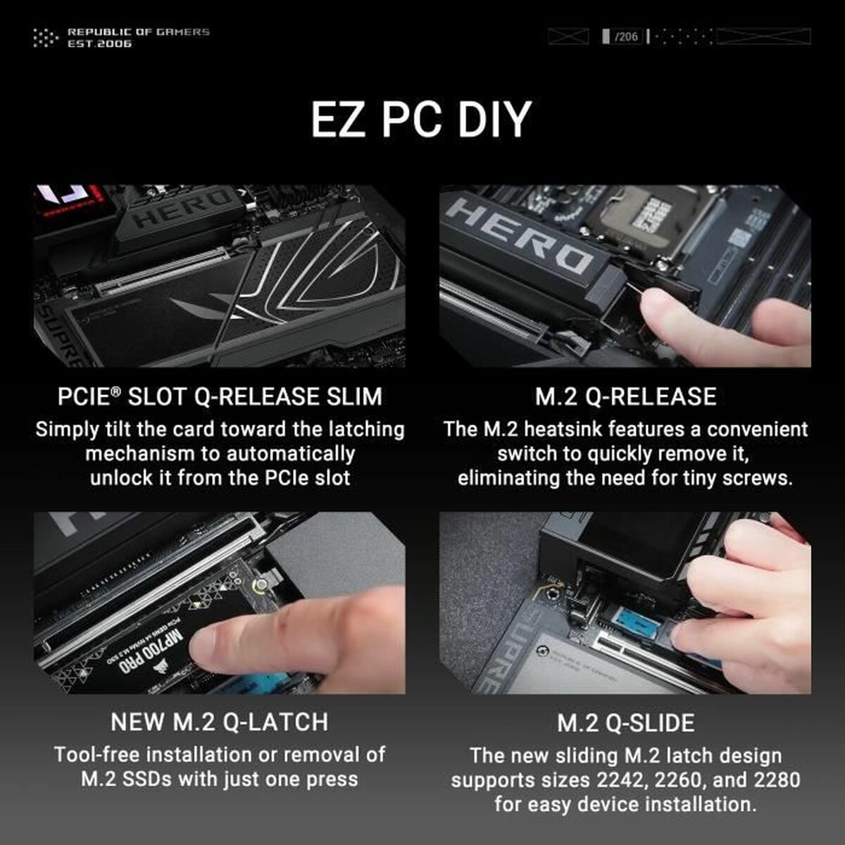 Motherboard Asus MAXIMUS Z890 HERO LGA 1851 - GearHaus