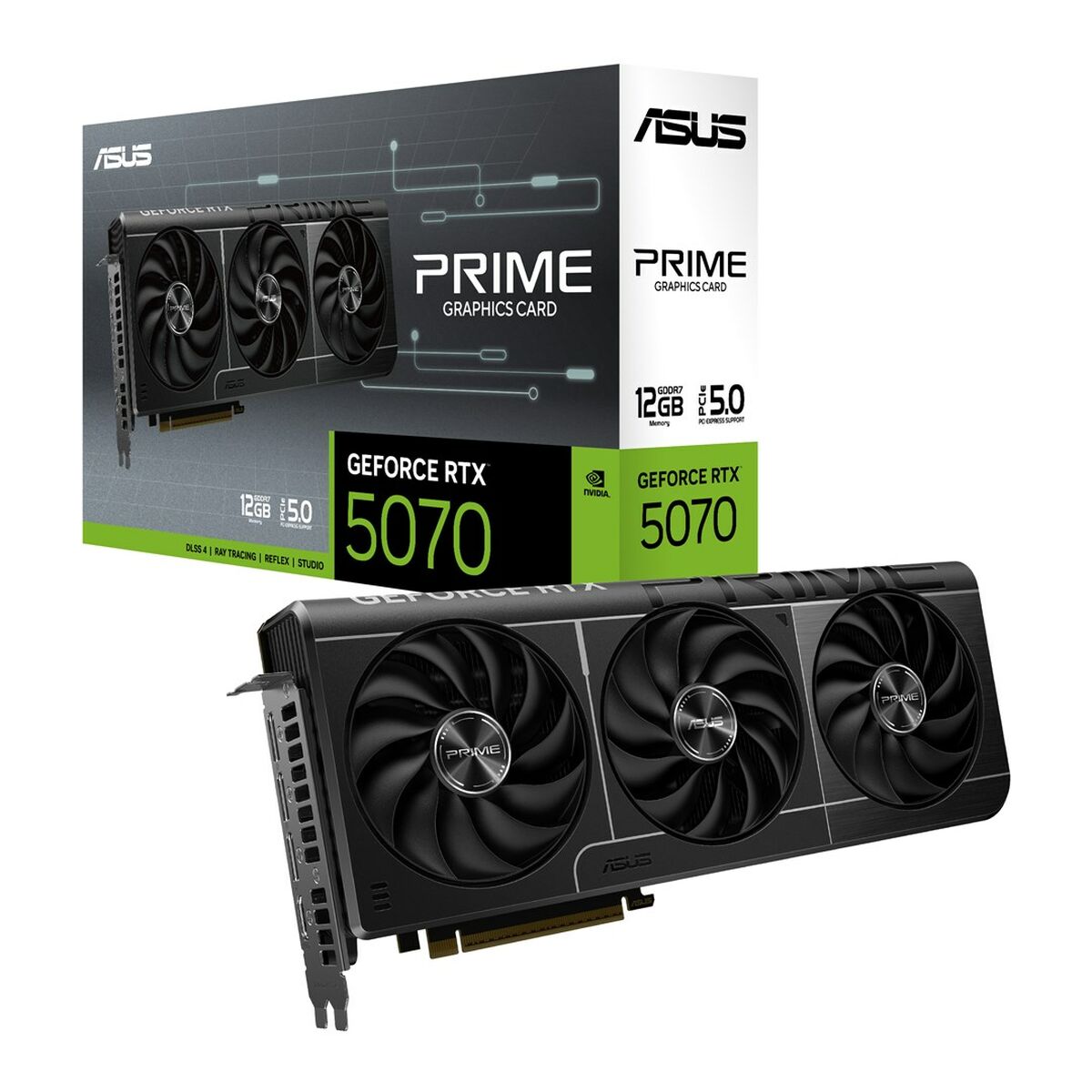 Graphics card Asus nvidia geforce rtx 5070 12 GB GDDR6 GDDR6X GDDR7 - GearHaus