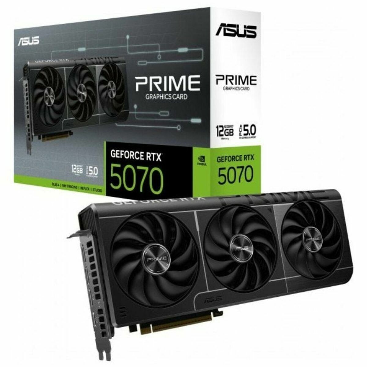 Graphics card Asus nvidia geforce rtx 5070 12 GB GDDR6 GDDR6X GDDR7 - GearHaus