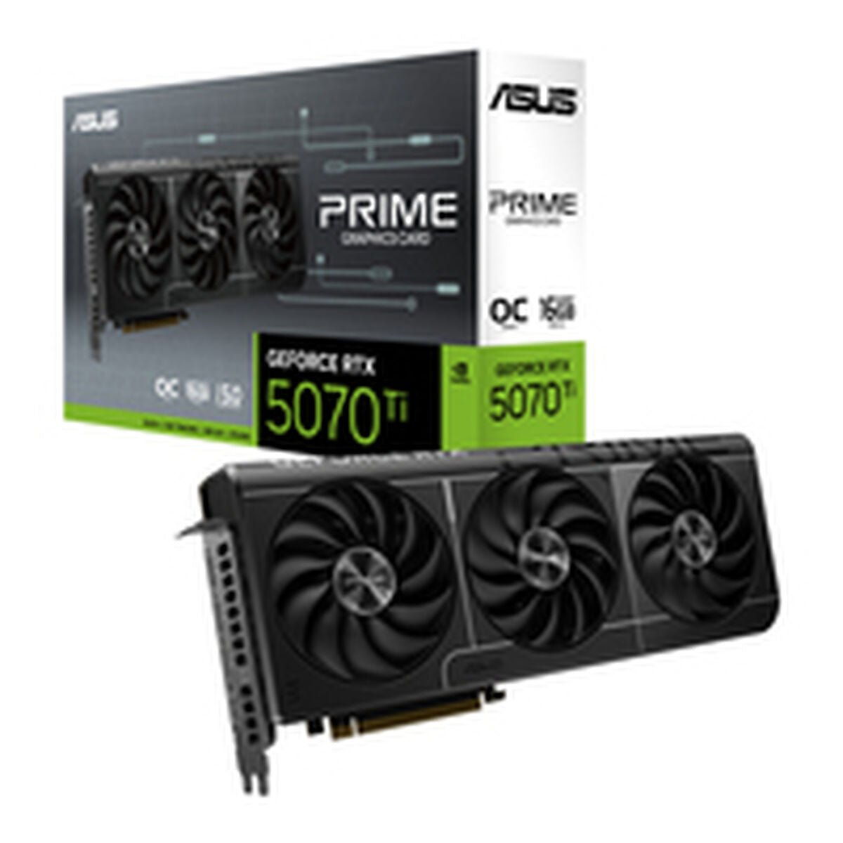 Graphics card Asus nvidia geforce rtx 5070 ti 16 GB GDDR6 GDDR6X - GearHaus