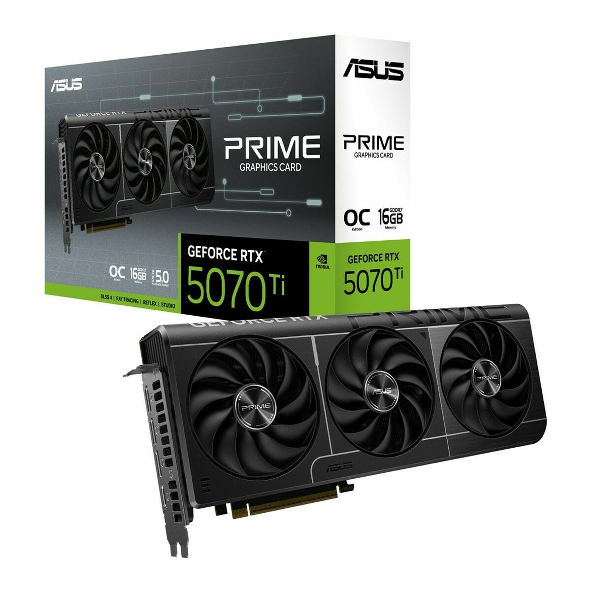 Graphics card Asus nvidia geforce rtx 5070 ti 16 GB GDDR6 GDDR6X - GearHaus
