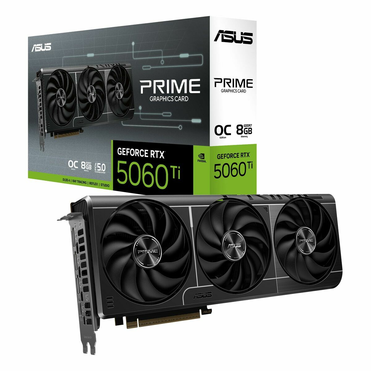 Graphics card Asus 90YV0MP0 - M0NA00 geforce rtx 5060 ti 8 GB GDDR6 GDDR7 - GearHaus