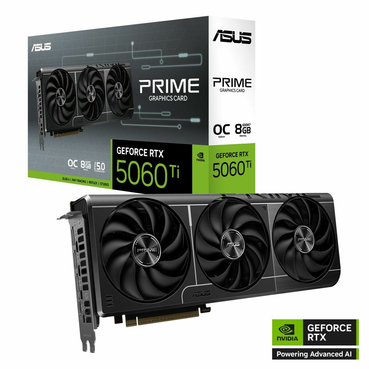 Graphics card Asus 90YV0MP0 - M0NA00 geforce rtx 5060 ti 8 GB GDDR6 GDDR7 - GearHaus