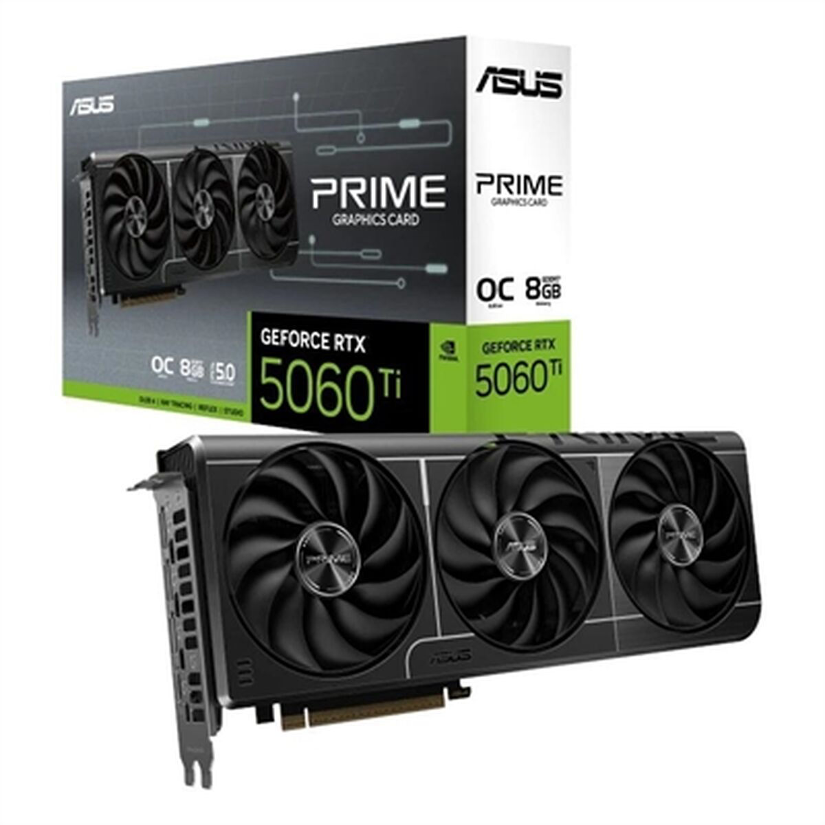 Graphics card Asus 90YV0MP0 - M0NA00 geforce rtx 5060 ti 8 GB GDDR6 GDDR7 - GearHaus