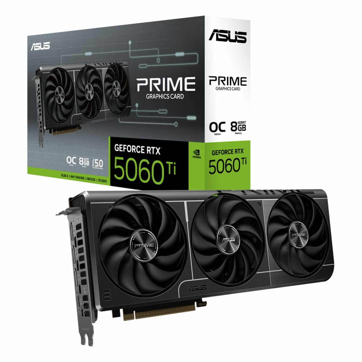 Graphics card Asus 90YV0MP0 - M0NA00 geforce rtx 5060 ti 8 GB GDDR6 GDDR7 - GearHaus