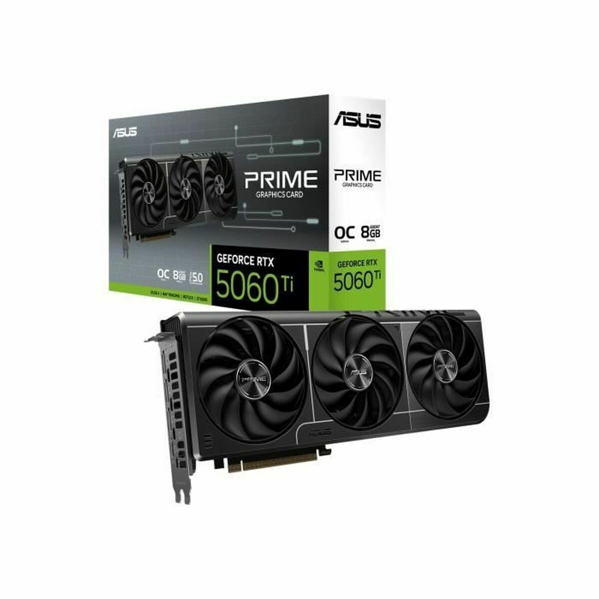 Graphics card Asus 90YV0MP0 - M0NA00 geforce rtx 5060 ti 8 GB GDDR6 GDDR7 - GearHaus