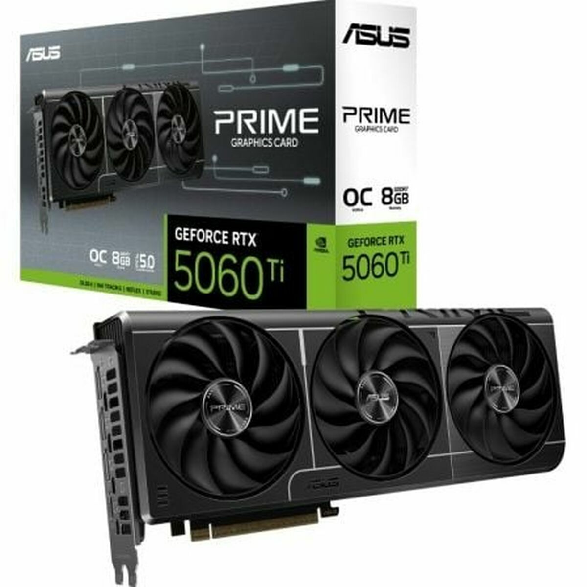 Graphics card Asus 90YV0MP0 - M0NA00 geforce rtx 5060 ti 8 GB GDDR6 GDDR7 - GearHaus