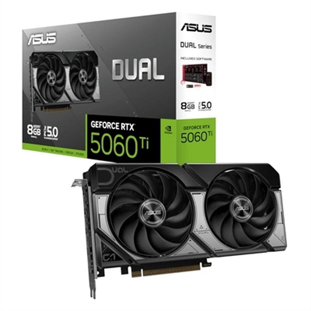 Graphics card Asus 90YV0MP2 - M0NA00 geforce rtx 5060 ti 8 GB GDDR6 GDDR7 - GearHaus
