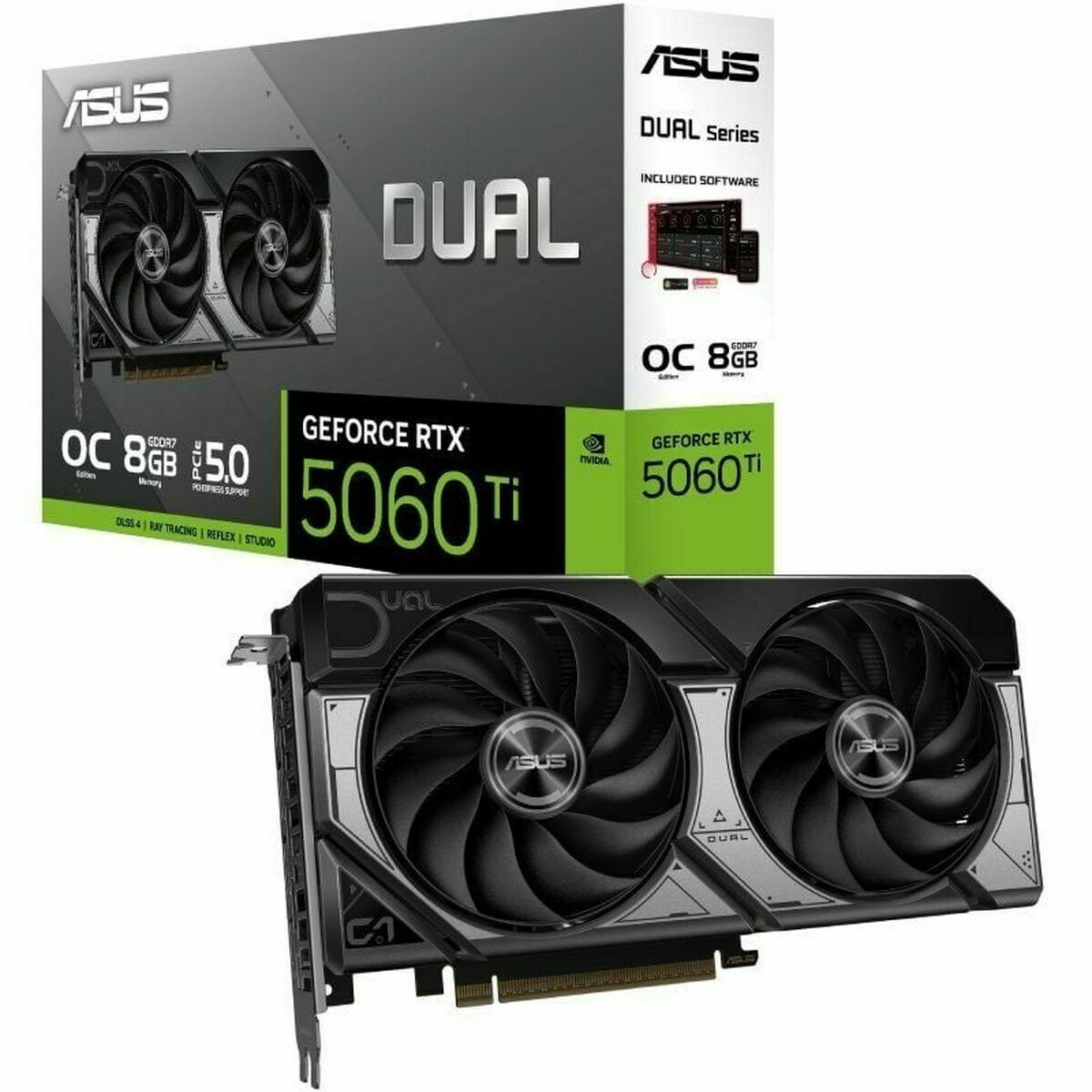 Graphics card Asus 90YV0MP2 - M0NA00 geforce rtx 5060 ti 8 GB GDDR6 GDDR7 - GearHaus