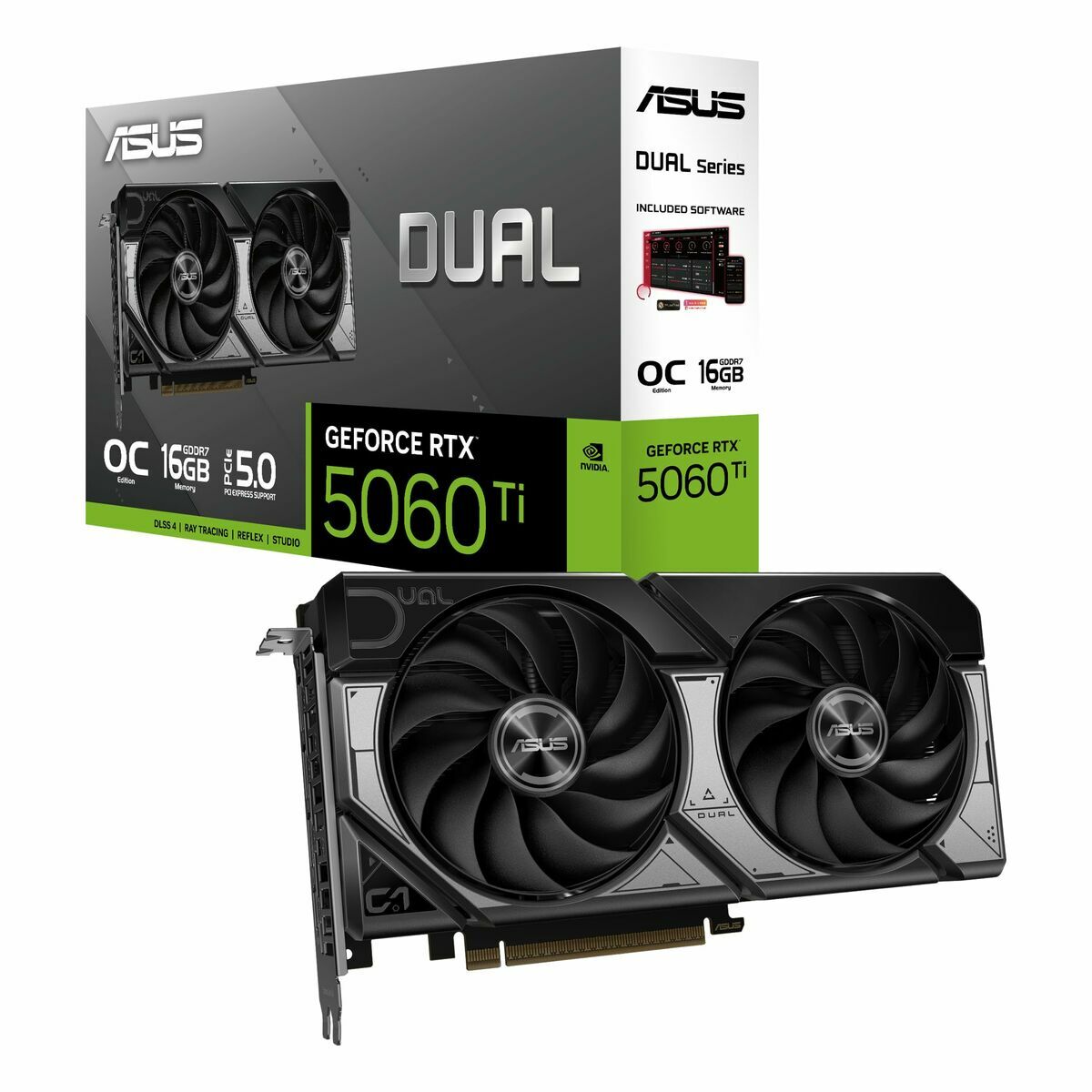 Graphics card Asus 90YV0MH0 - M0NA00 geforce rtx 5060 ti 16 GB GDDR6 - GearHaus