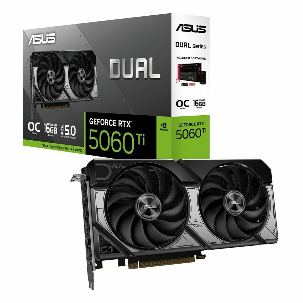 Graphics card Asus 90YV0MH0 - M0NA00 geforce rtx 5060 ti 16 GB GDDR6 - GearHaus