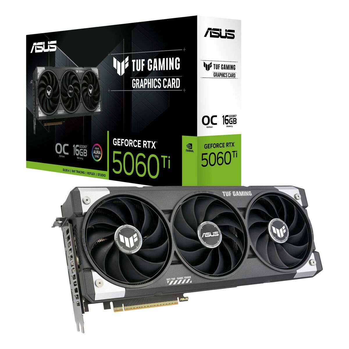 Graphics card Asus 90YV0MG0 - M0NA00 16 GB geforce rtx 5060 ti GDDR6 GDDR7 - GearHaus