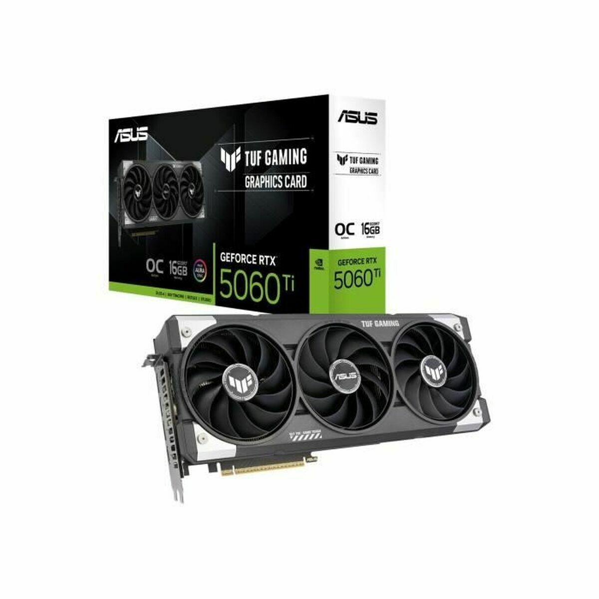 Graphics card Asus 90YV0MG0 - M0NA00 16 GB geforce rtx 5060 ti GDDR6 GDDR7 - GearHaus