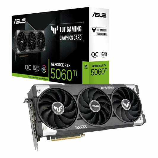 Graphics card Asus 90YV0MG0 - M0NA00 16 GB geforce rtx 5060 ti GDDR6 GDDR7 - GearHaus