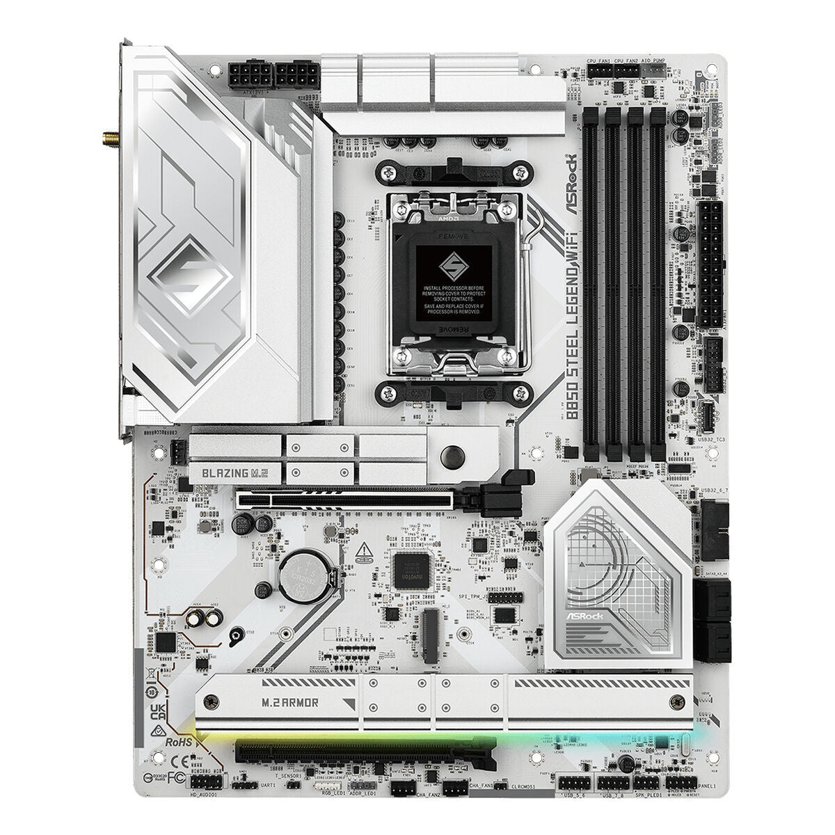 Motherboard ASRock 90 - MXBQS - A0UAYZ AMD AM5 AMD - GearHaus