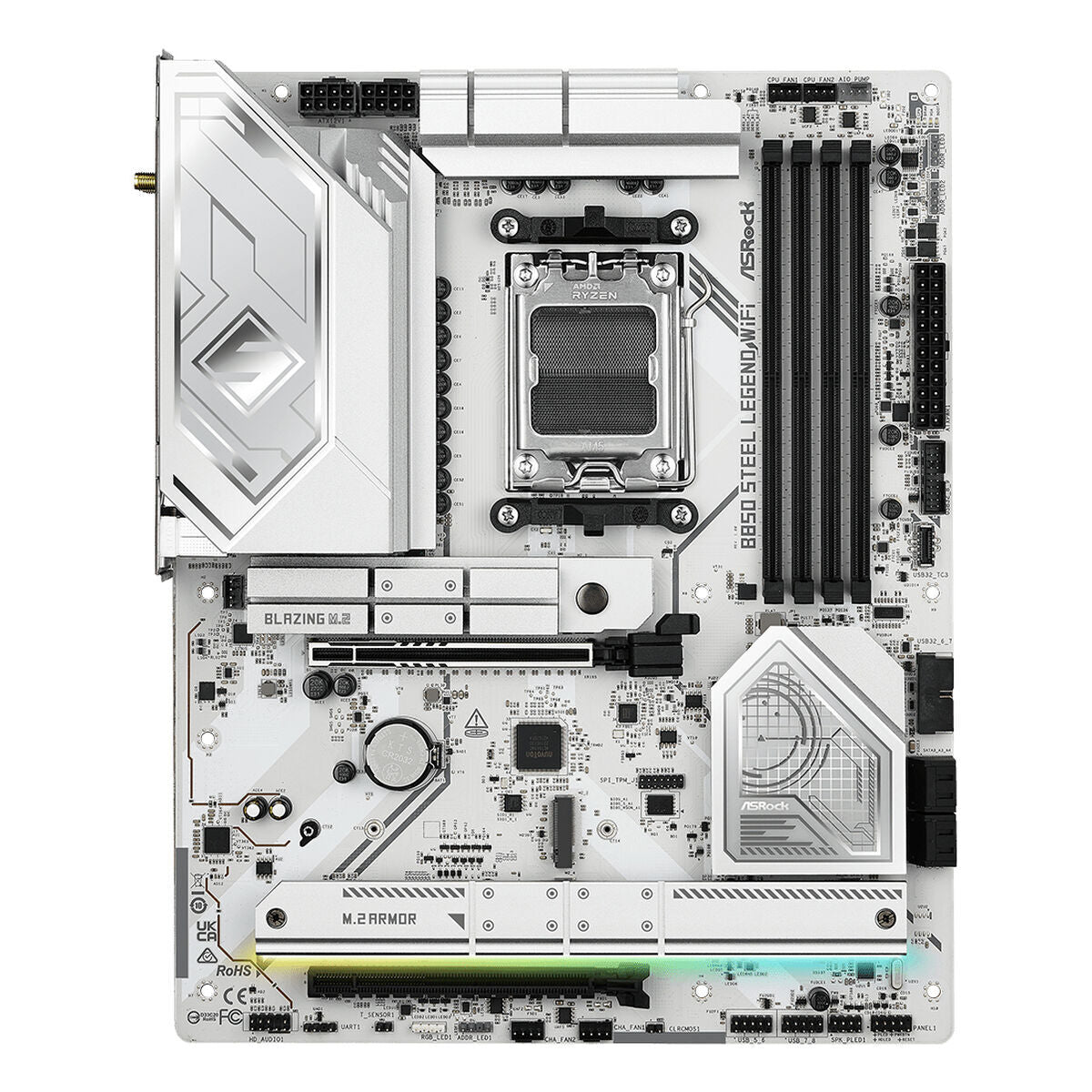 Motherboard ASRock 90 - MXBQS - A0UAYZ AMD AM5 AMD - GearHaus