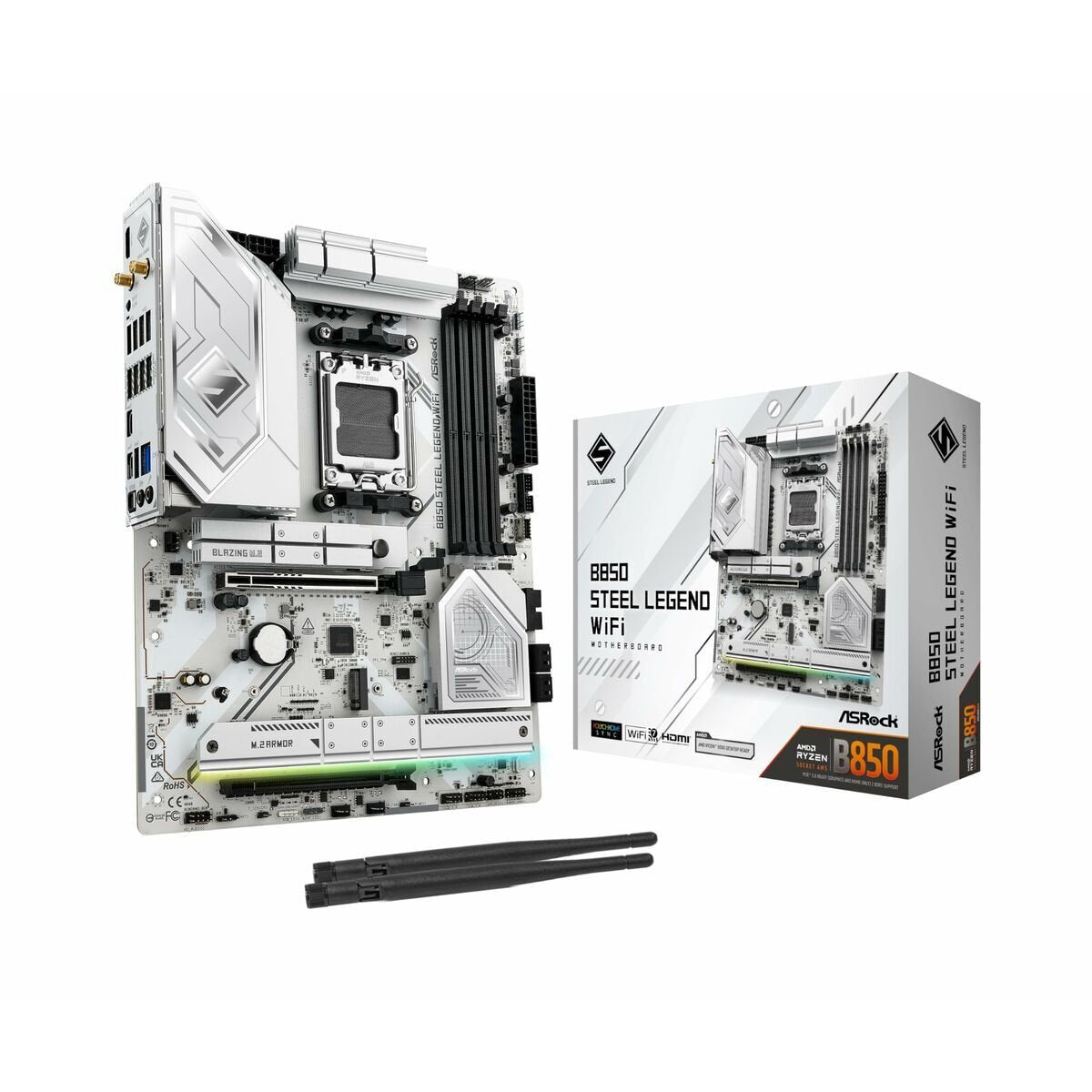 Motherboard ASRock 90 - MXBQS - A0UAYZ AMD AM5 AMD - GearHaus