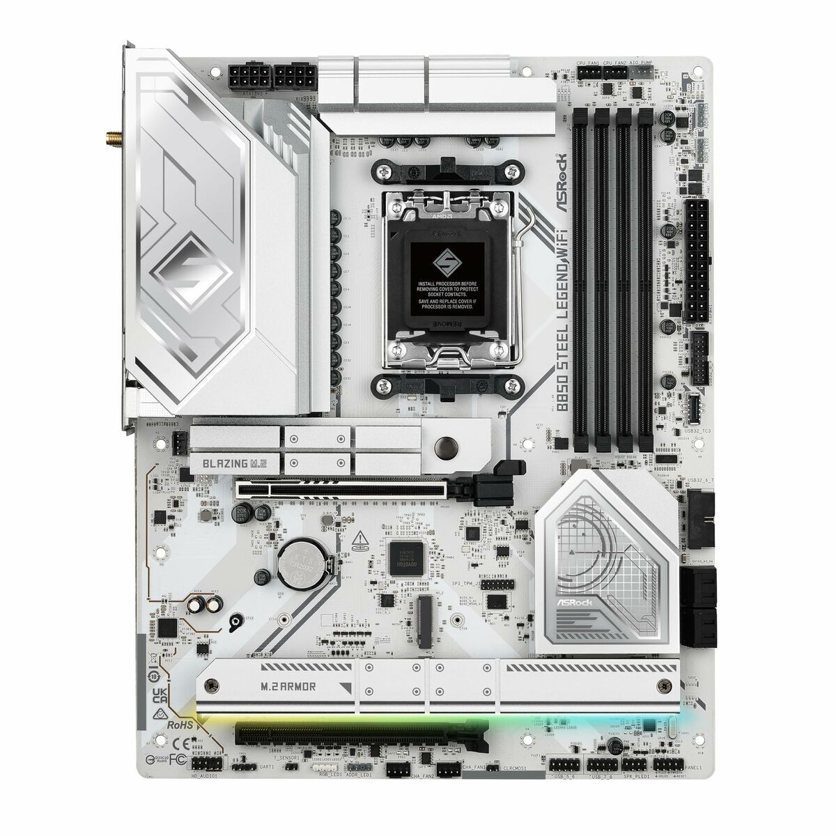 Motherboard ASRock 90 - MXBQS - A0UAYZ AMD AM5 AMD - GearHaus