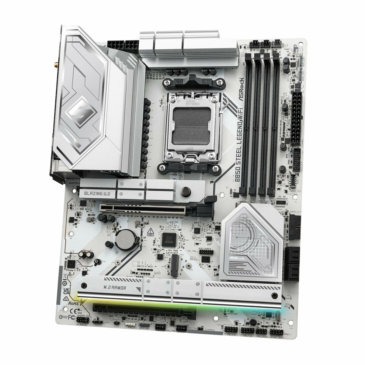 Motherboard ASRock 90 - MXBQS - A0UAYZ AMD AM5 AMD - GearHaus